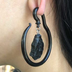 Black Tourmaline Hangers