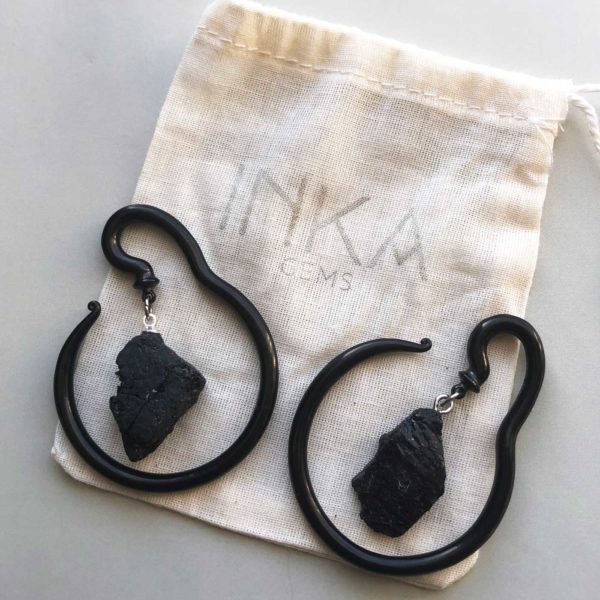 Black Tourmaline Hangers